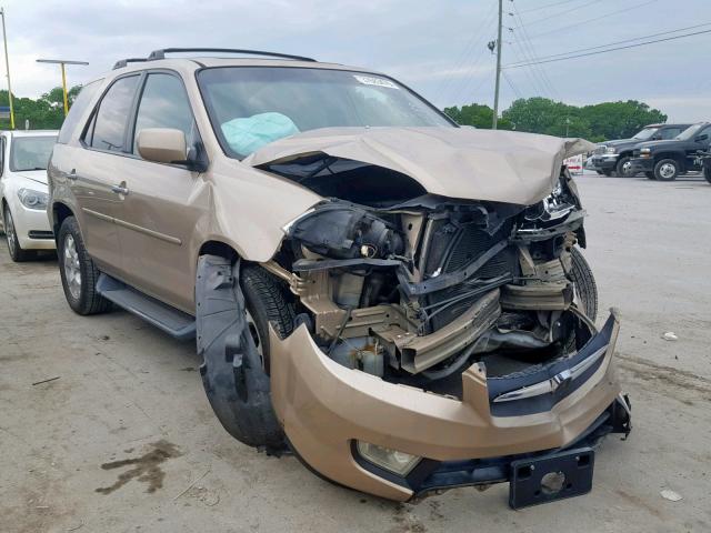 2HNYD18692H516288 - 2002 ACURA MDX TOURIN TAN photo 1