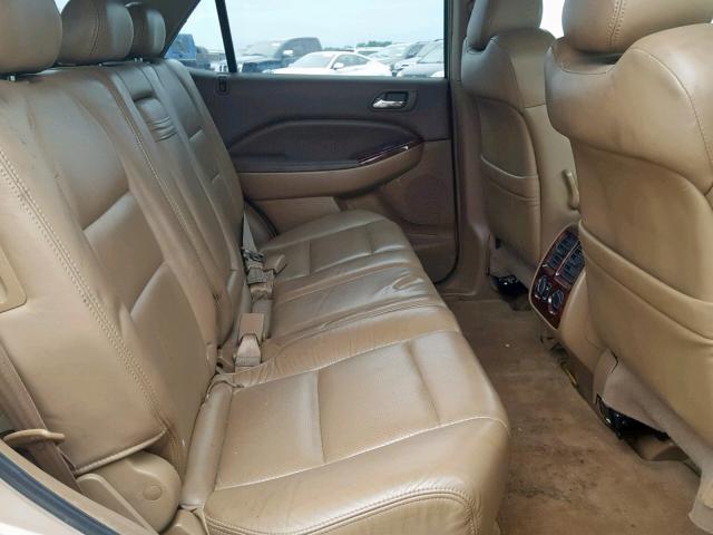 2HNYD18692H516288 - 2002 ACURA MDX TOURIN TAN photo 6