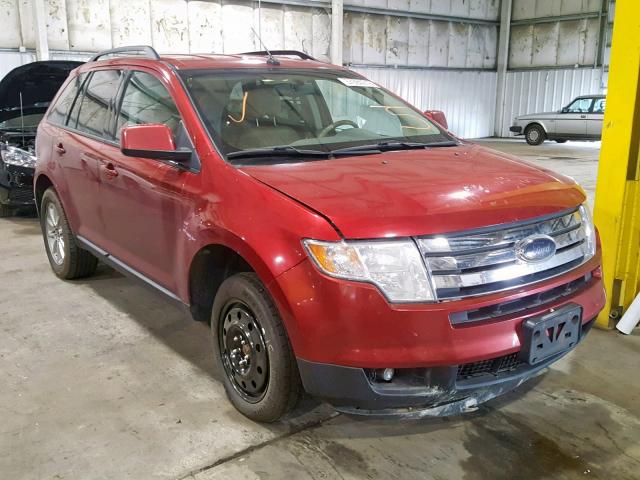 2FMDK48CX9BB01832 - 2009 FORD EDGE SEL RED photo 1