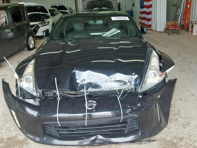 JN1AZ4EH1DM380967 - 2013 NISSAN 370Z BASE BLACK photo 7