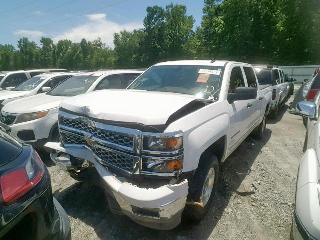 3GCPCREC5EG566560 - 2014 CHEVROLET SILVERADO WHITE photo 2