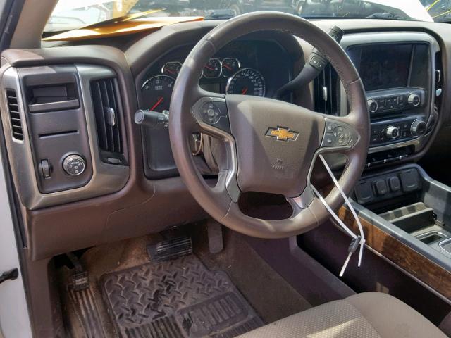 3GCPCREC5EG566560 - 2014 CHEVROLET SILVERADO WHITE photo 9