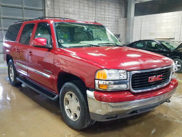 1GKFK16Z85J150833 - 2005 GMC YUKON XL K MAROON photo 1