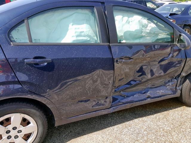 1G1JA5SH7F4126853 - 2015 CHEVROLET SONIC LS BLUE photo 9