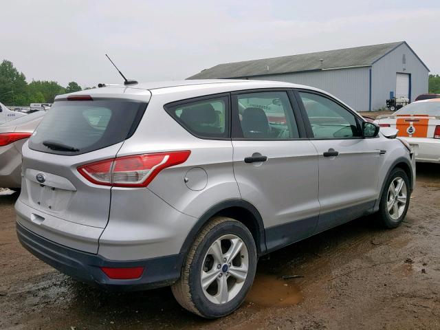 1FMCU0F79EUE54720 - 2014 FORD ESCAPE S SILVER photo 4