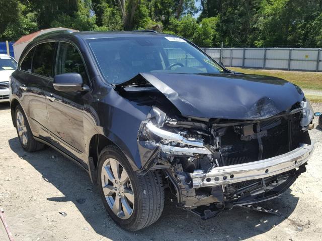 5FRYD3H89FB010277 - 2015 ACURA MDX ADVANC BLACK photo 1