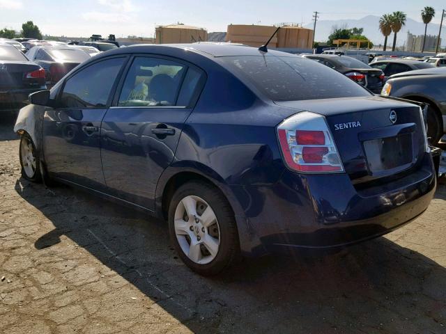 3N1AB61E39L619481 - 2009 NISSAN SENTRA 2.0 BLUE photo 3