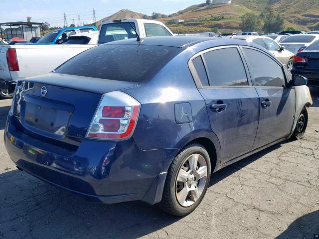 3N1AB61E39L619481 - 2009 NISSAN SENTRA 2.0 BLUE photo 4