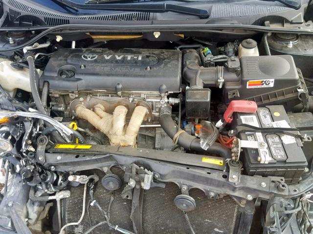 JTKDE167950042518 - 2005 TOYOTA SCION TC BLACK photo 7