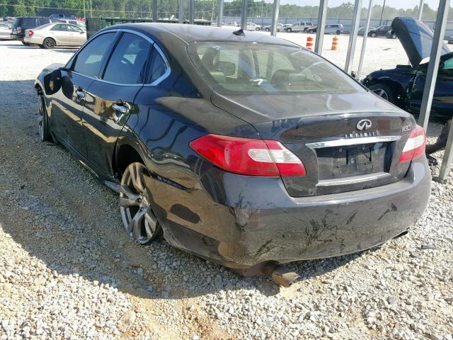 JN1AY1AP8BM520220 - 2011 INFINITI M56 BLACK photo 3