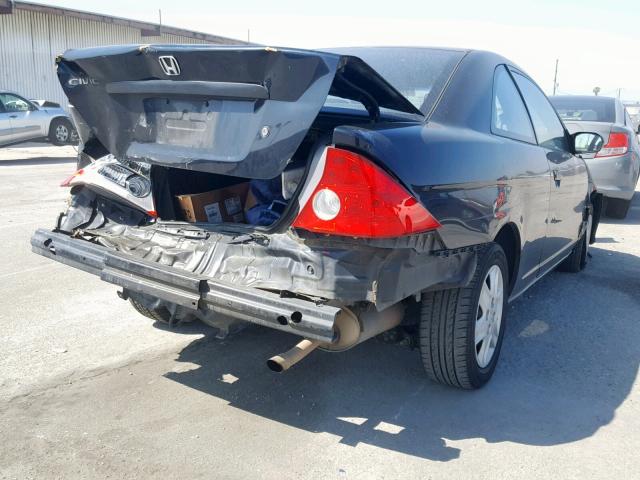 1HGEM221X5L047524 - 2005 HONDA CIVIC DX V BLACK photo 4