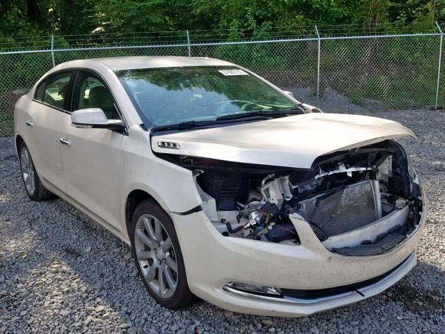 1G4GB5G33EF215510 - 2014 BUICK LACROSSE WHITE photo 1