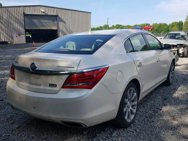 1G4GB5G33EF215510 - 2014 BUICK LACROSSE WHITE photo 4