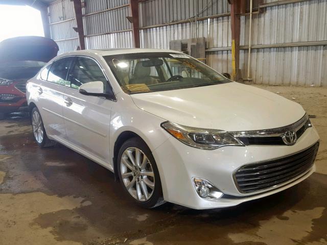 4T1BK1EB7DU016063 - 2013 TOYOTA AVALON BAS WHITE photo 1