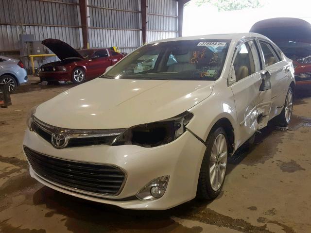 4T1BK1EB7DU016063 - 2013 TOYOTA AVALON BAS WHITE photo 2