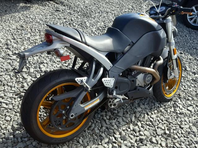 4MZSX14J053000059 - 2005 BUELL LIGHTNING BLACK photo 4