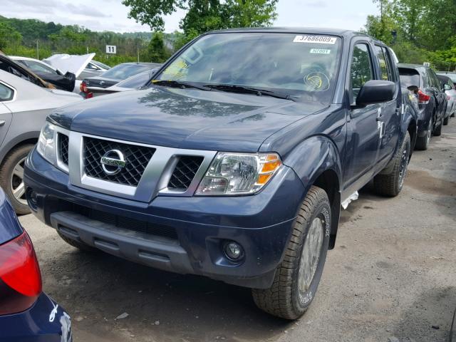 1N6AD0ER6KN729977 - 2019 NISSAN FRONTIER S BLUE photo 2