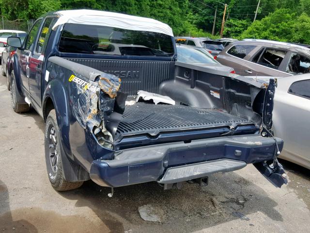 1N6AD0ER6KN729977 - 2019 NISSAN FRONTIER S BLUE photo 3