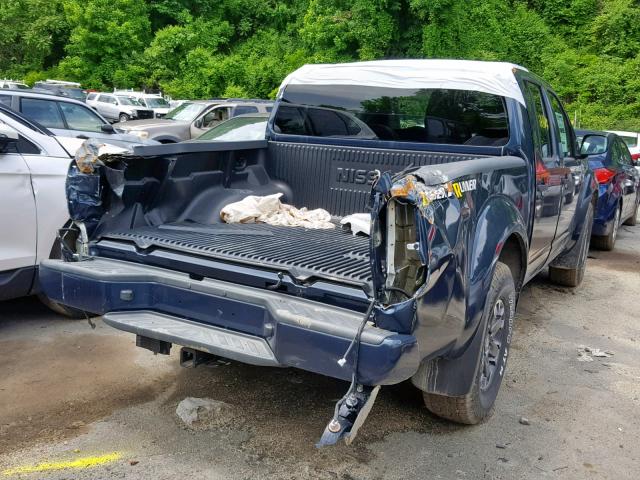 1N6AD0ER6KN729977 - 2019 NISSAN FRONTIER S BLUE photo 4