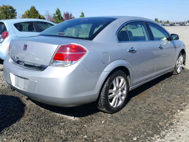 1G8ZV57B29F151407 - 2009 SATURN AURA XR SILVER photo 4