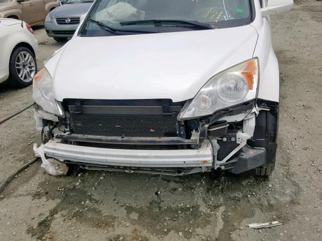 JHLRE38788C022322 - 2008 HONDA CR-V EXL WHITE photo 7