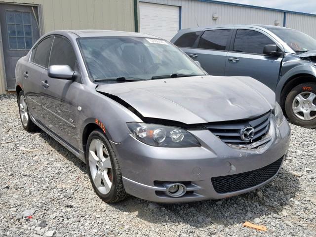 JM1BK323941199030 - 2004 MAZDA 3 S GRAY photo 1