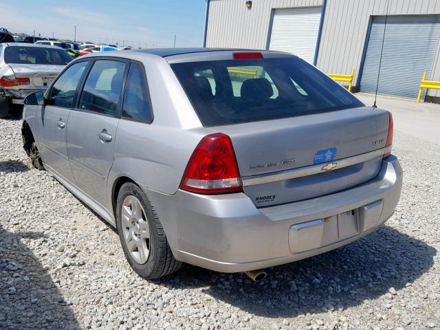 1G1ZT61826F291024 - 2006 CHEVROLET MALIBU MAX SILVER photo 3