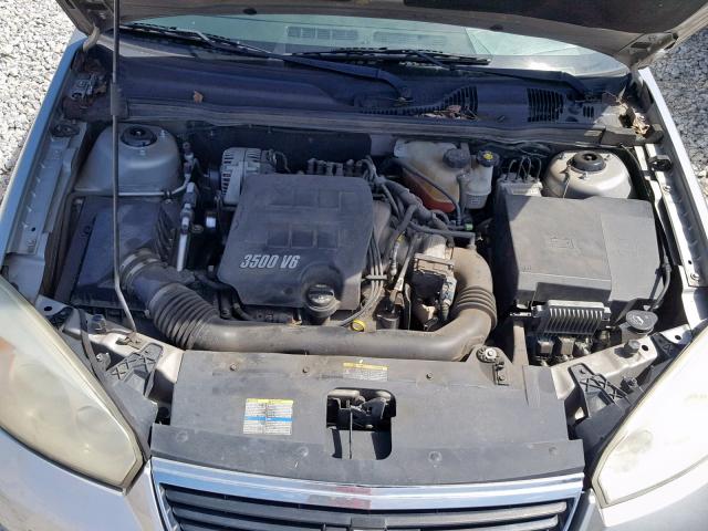 1G1ZT61826F291024 - 2006 CHEVROLET MALIBU MAX SILVER photo 7