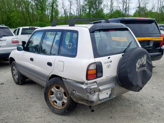 JT3HP10V5Y0229161 - 2000 TOYOTA RAV4 WHITE photo 3