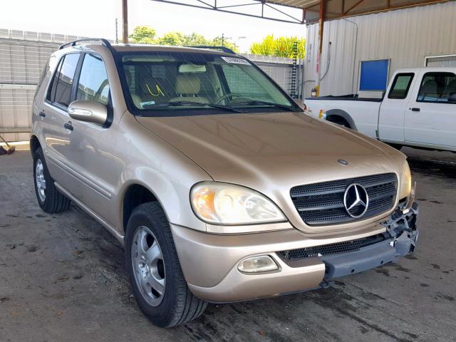 4JGAB57E85A521431 - 2005 MERCEDES-BENZ ML 350 GOLD photo 1