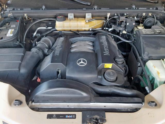 4JGAB57E85A521431 - 2005 MERCEDES-BENZ ML 350 GOLD photo 7