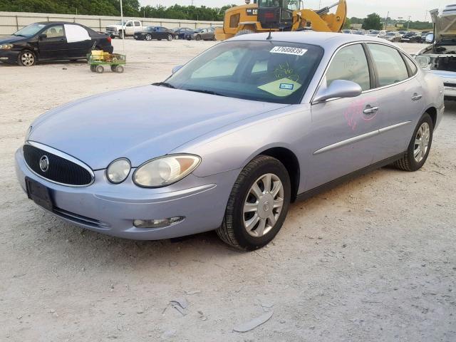 2G4WC532351214676 - 2005 BUICK LACROSSE C BLUE photo 2