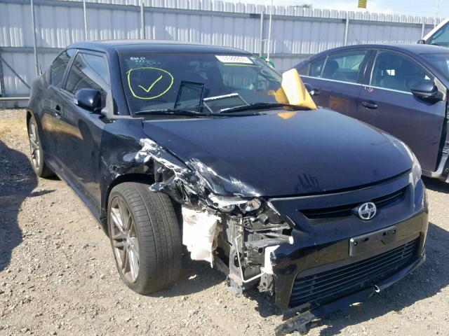 JTKJF5C71D3051464 - 2013 TOYOTA SCION TC BLACK photo 1