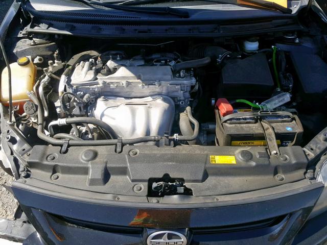 JTKJF5C71D3051464 - 2013 TOYOTA SCION TC BLACK photo 7