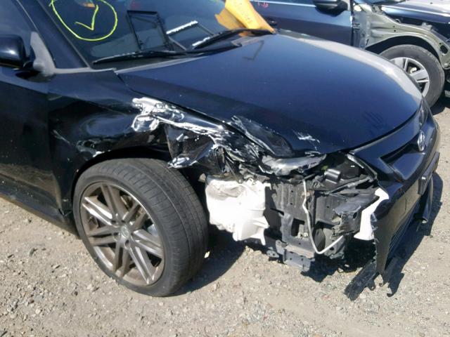 JTKJF5C71D3051464 - 2013 TOYOTA SCION TC BLACK photo 9