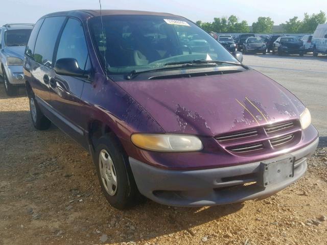 2B4FP2534XR364004 - 1999 DODGE CARAVAN PURPLE photo 1