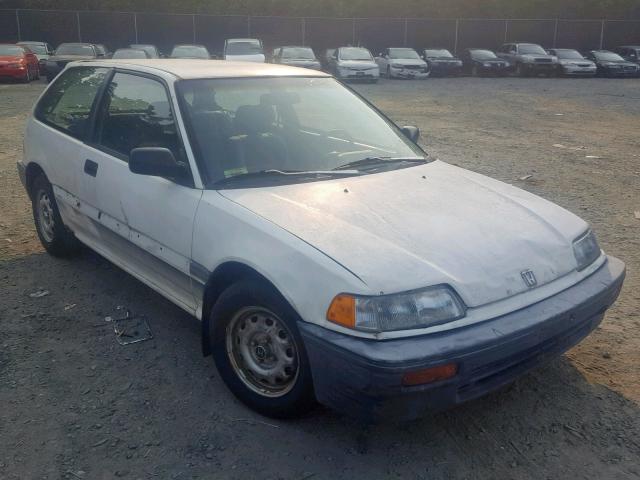 2HGED6452KH533566 - 1989 HONDA CIVIC DX WHITE photo 1