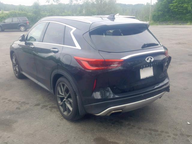 3PCAJ5M37KF102256 - 2019 INFINITI QX50 ESSEN BLACK photo 3