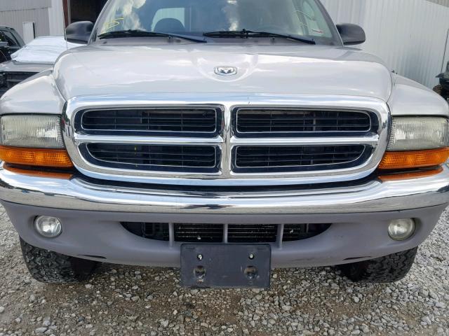 1D7HG48N93S152279 - 2003 DODGE DAKOTA QUA GRAY photo 9