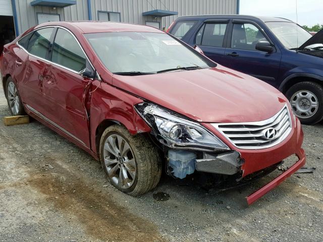 KMHFG4JG3DA314424 - 2013 HYUNDAI AZERA RED photo 1