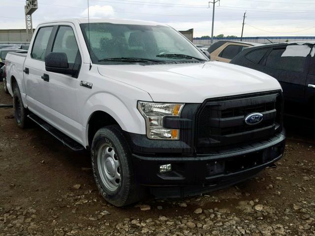 1FTEW1EFXFKE70668 - 2015 FORD F150 SUPER WHITE photo 1