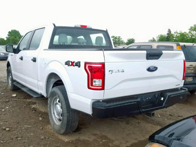 1FTEW1EFXFKE70668 - 2015 FORD F150 SUPER WHITE photo 3