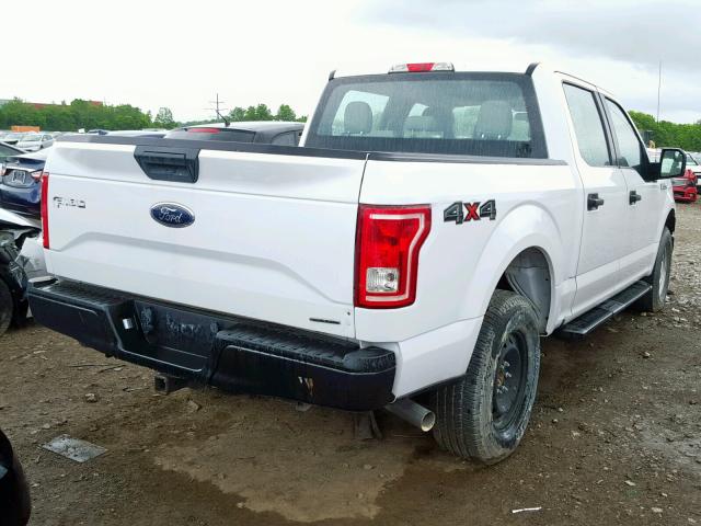 1FTEW1EFXFKE70668 - 2015 FORD F150 SUPER WHITE photo 4