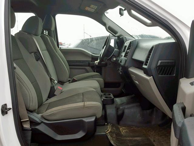 1FTEW1EFXFKE70668 - 2015 FORD F150 SUPER WHITE photo 5