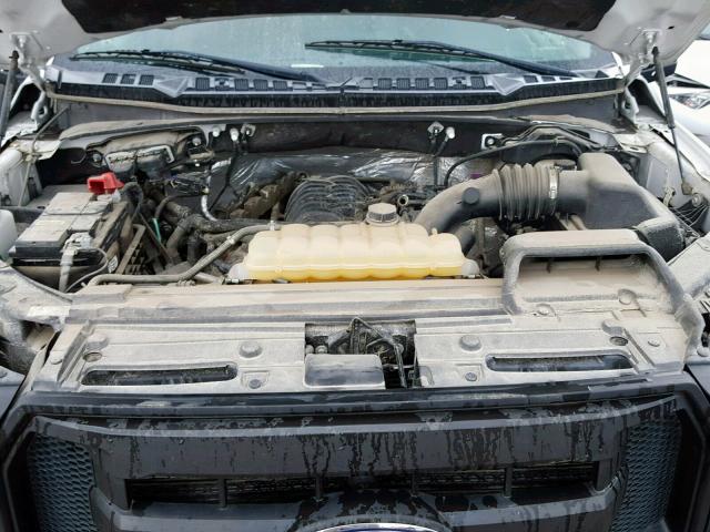1FTEW1EFXFKE70668 - 2015 FORD F150 SUPER WHITE photo 7