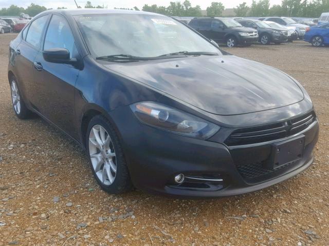 1C3CDFBAXDD303722 - 2013 DODGE DART SXT BLACK photo 1