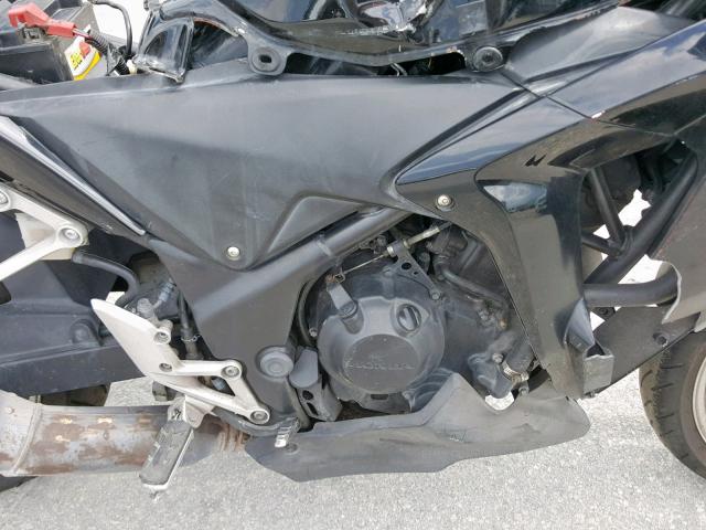 MLHMC4104C5206523 - 2012 HONDA CBR250 R BLACK photo 7