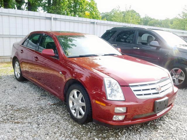 1G6DW677670120274 - 2007 CADILLAC STS MAROON photo 1