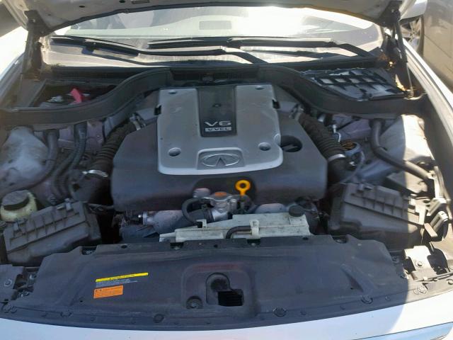 JN1CV6AP5BM303075 - 2011 INFINITI G37 BASE GRAY photo 7