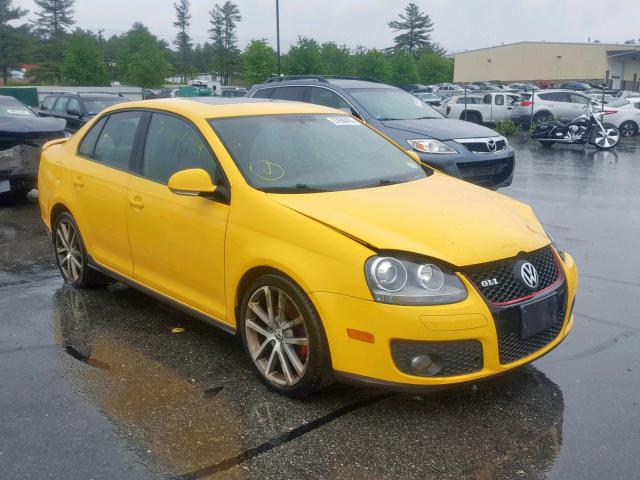 3VWWJ71K47M176201 - 2007 VOLKSWAGEN JETTA GLI YELLOW photo 1